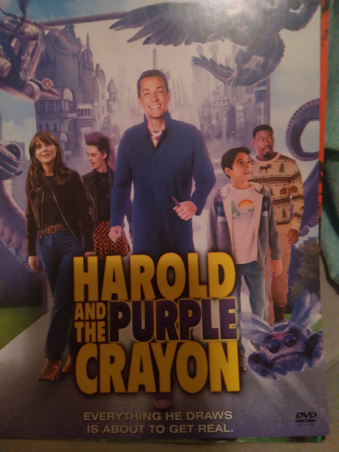 Harold and the purple crayon dvd
