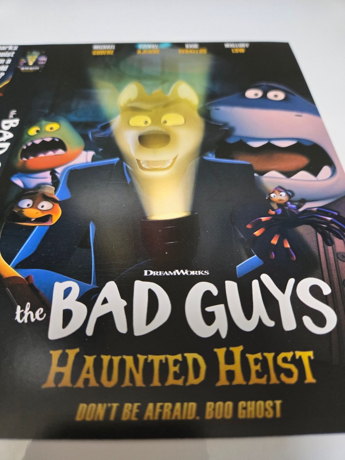 Bad guys haunted heist dvd