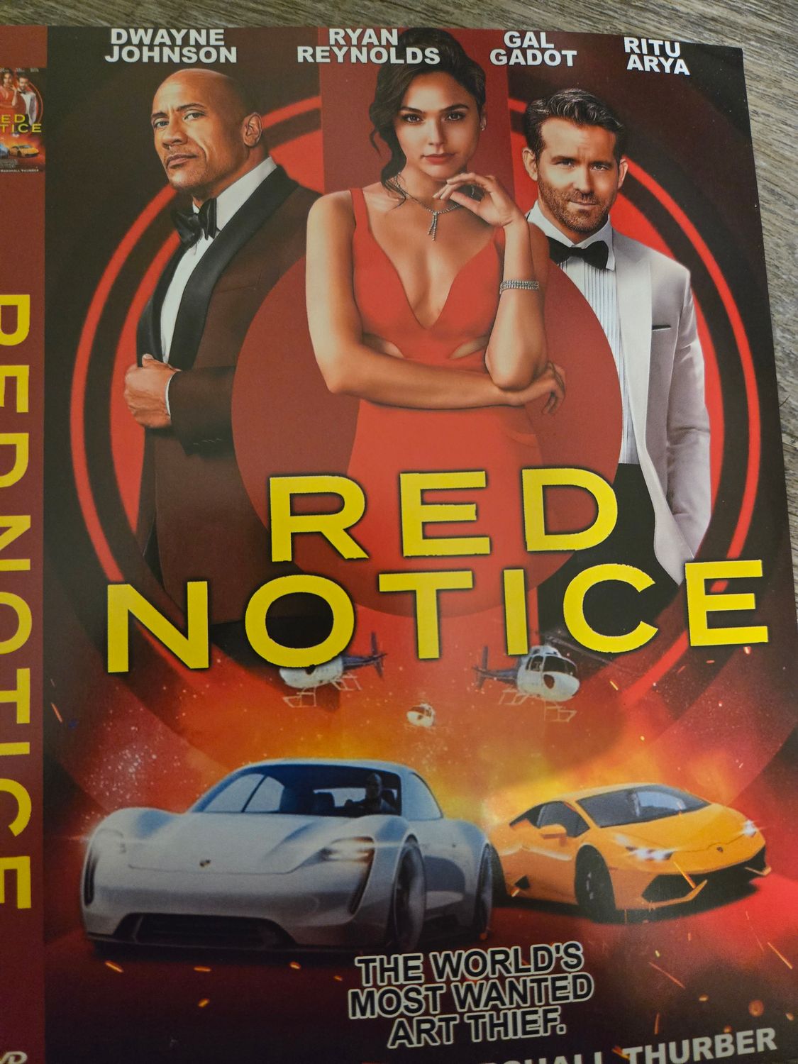 Red notice dvd