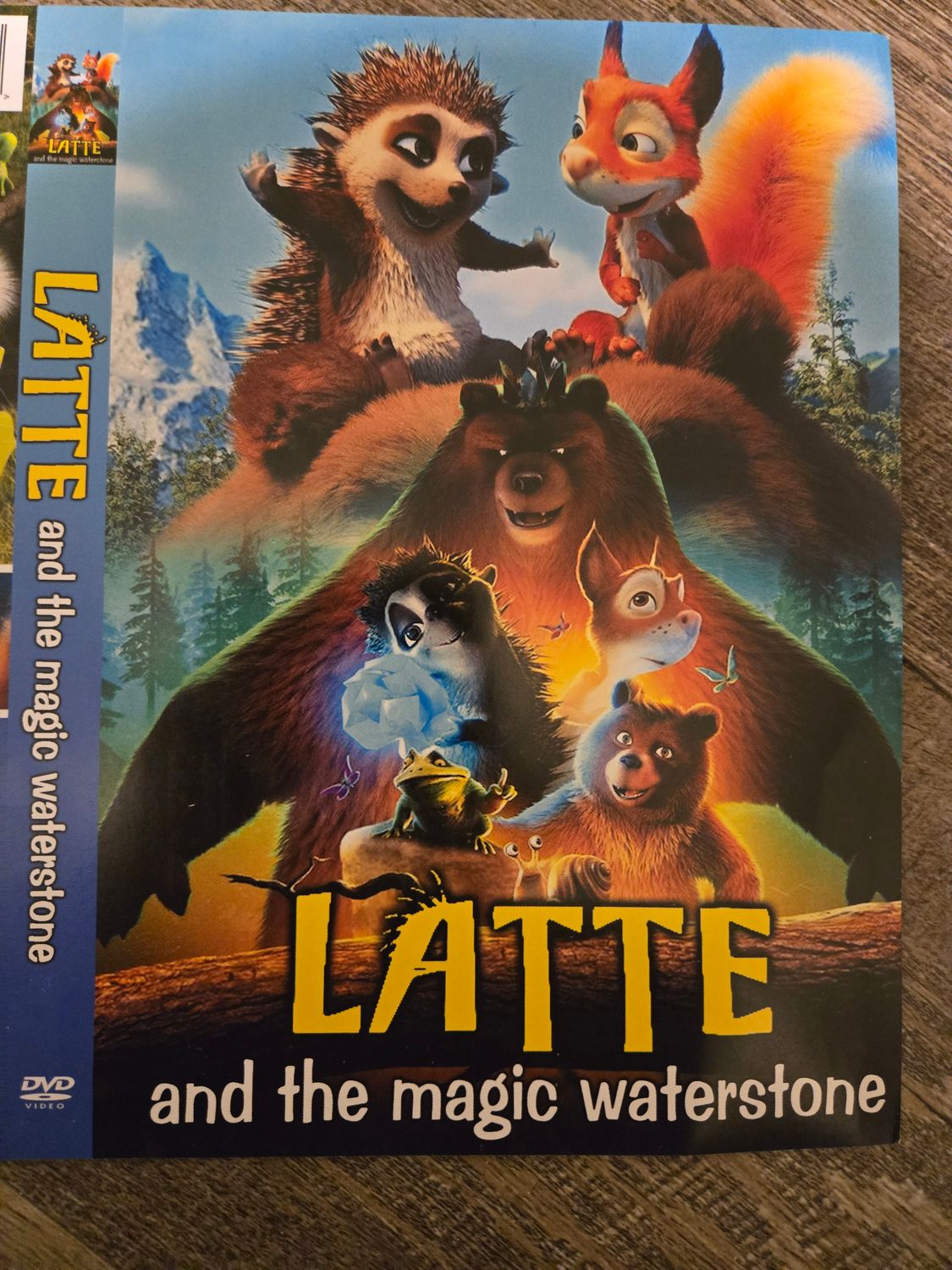 Latte and the magic waterstone dvd