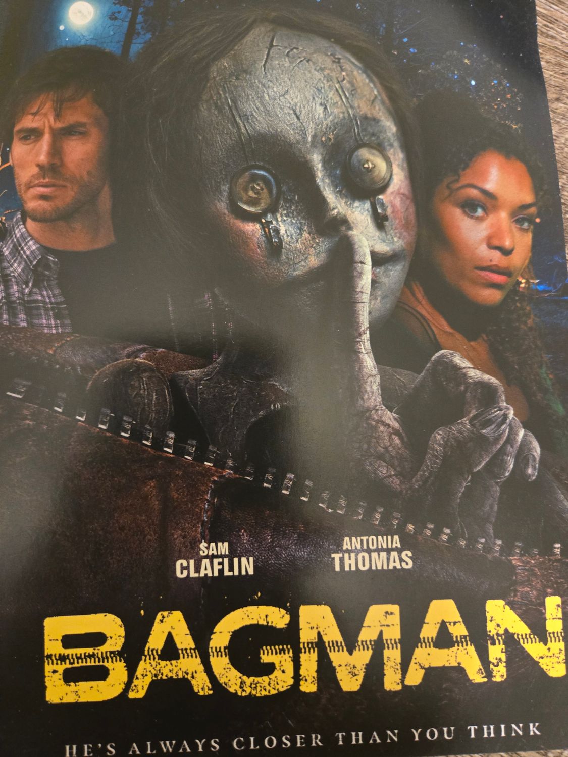 Bagman dvd