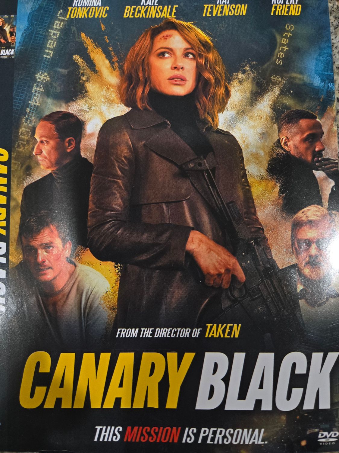Canary black dve