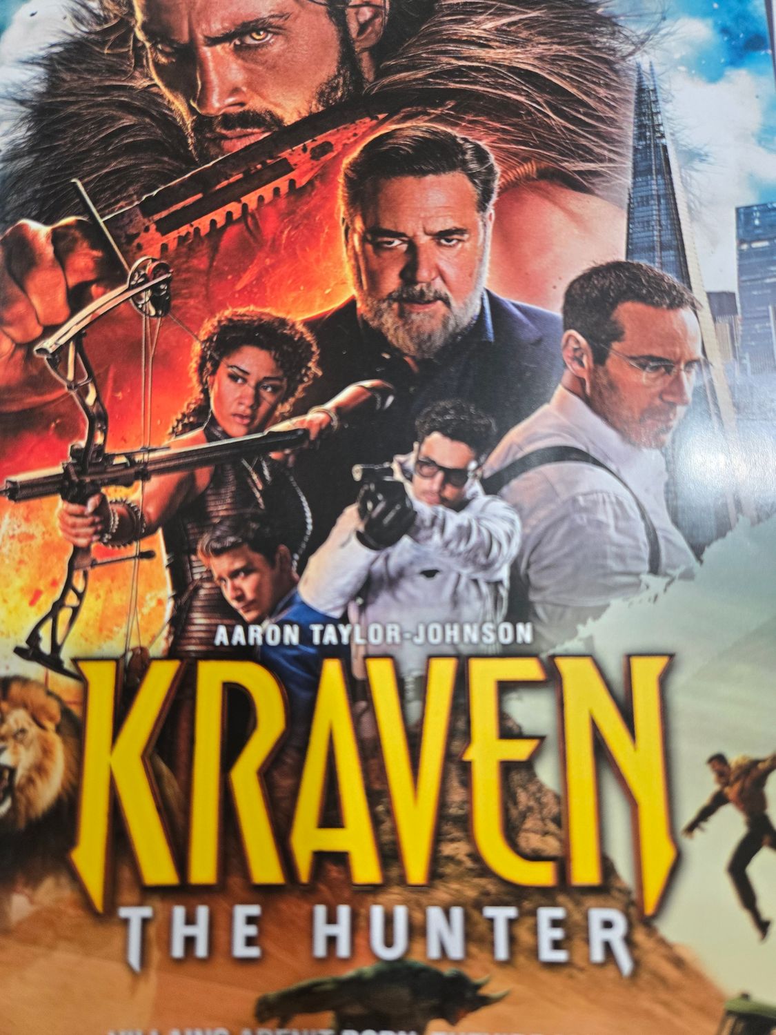 Kraven the hunter dvd