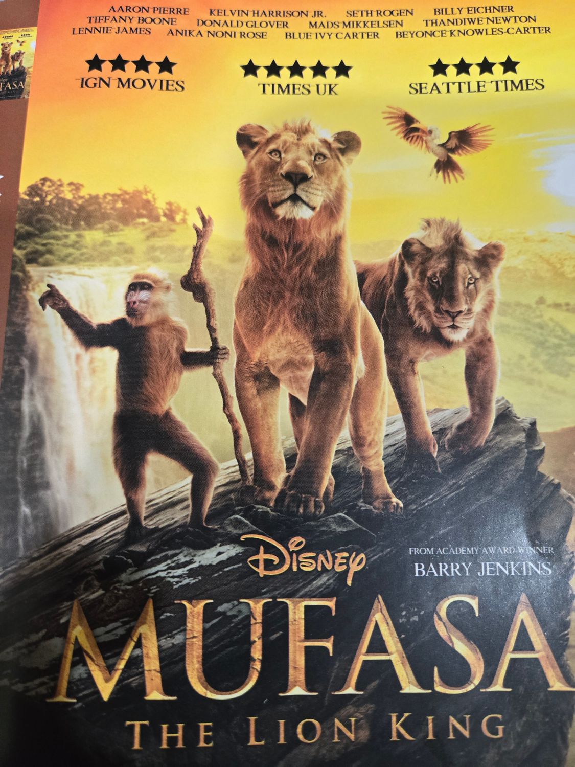 Mufasa dvd