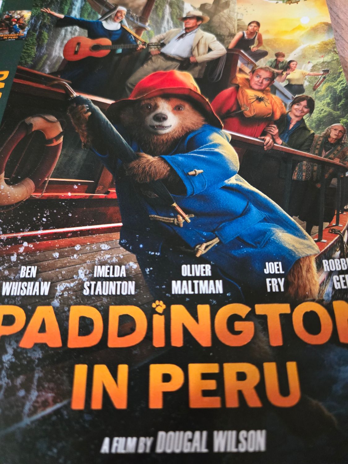 Paddington in Peru dvd