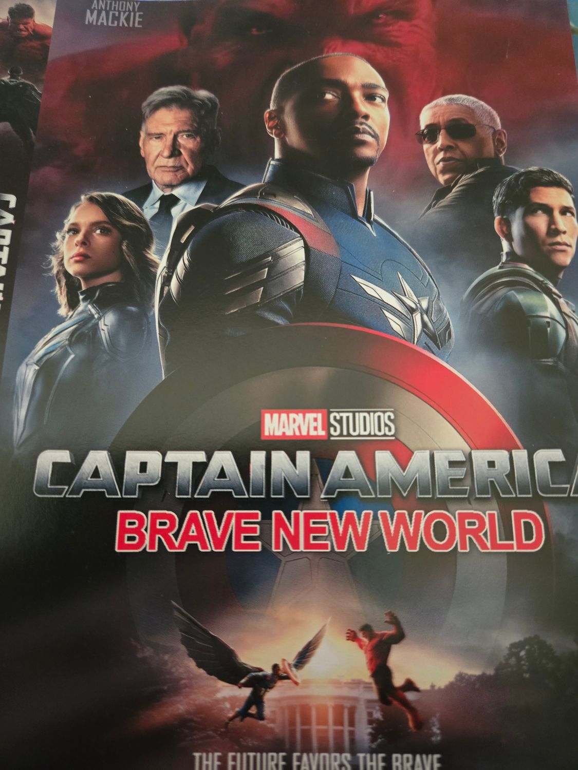 Captain america brave new world dvd
