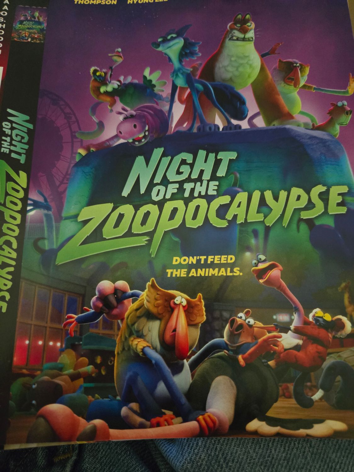 Night of the zoopocalypse dvd