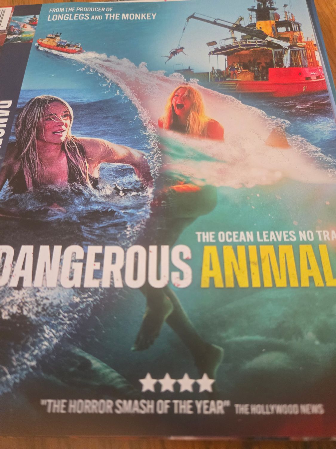 Dangerous animals dvd