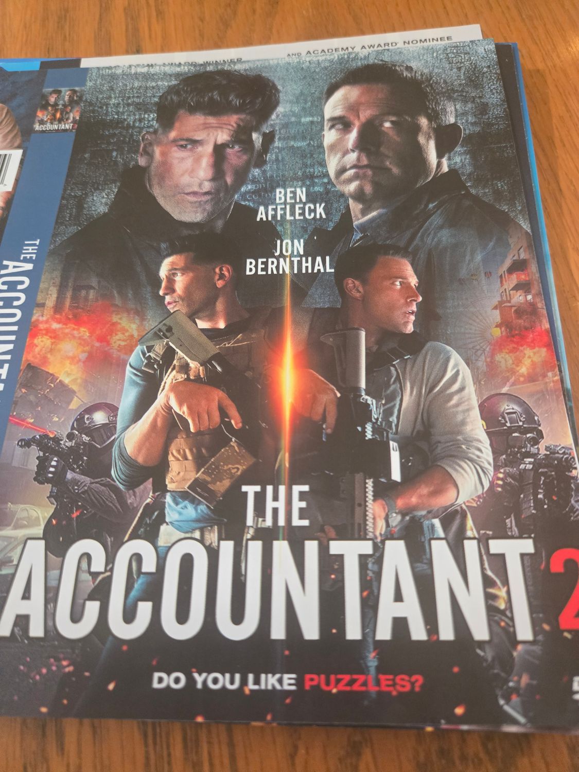 Accountant 2 dvd