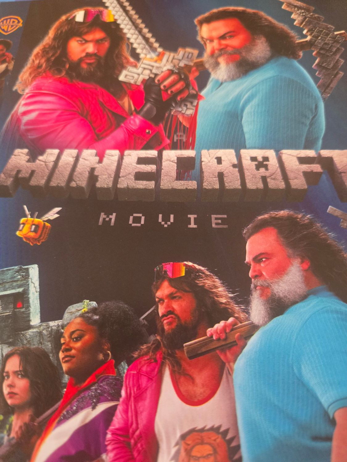 Minecraft the movie dvd