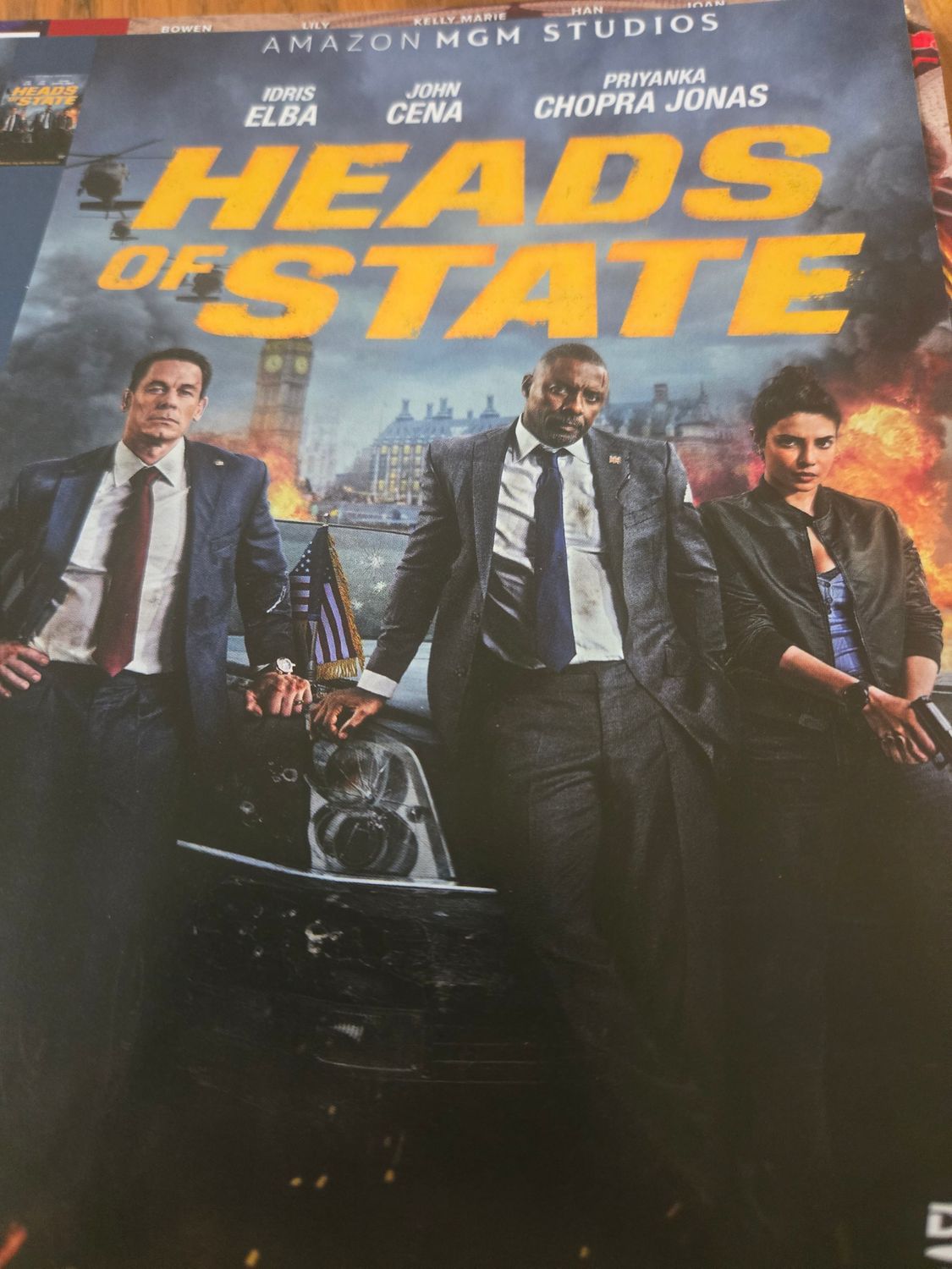 Heads of state dvd
