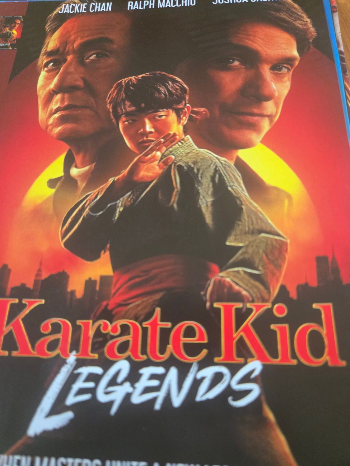 Karate kid legends dvd