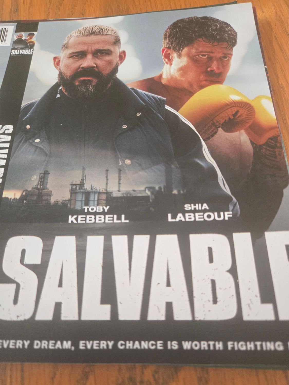 Salvable dvd