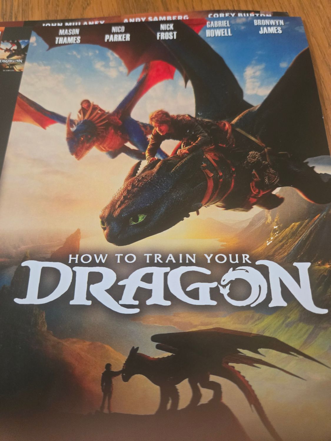 How to train your dragon dvd