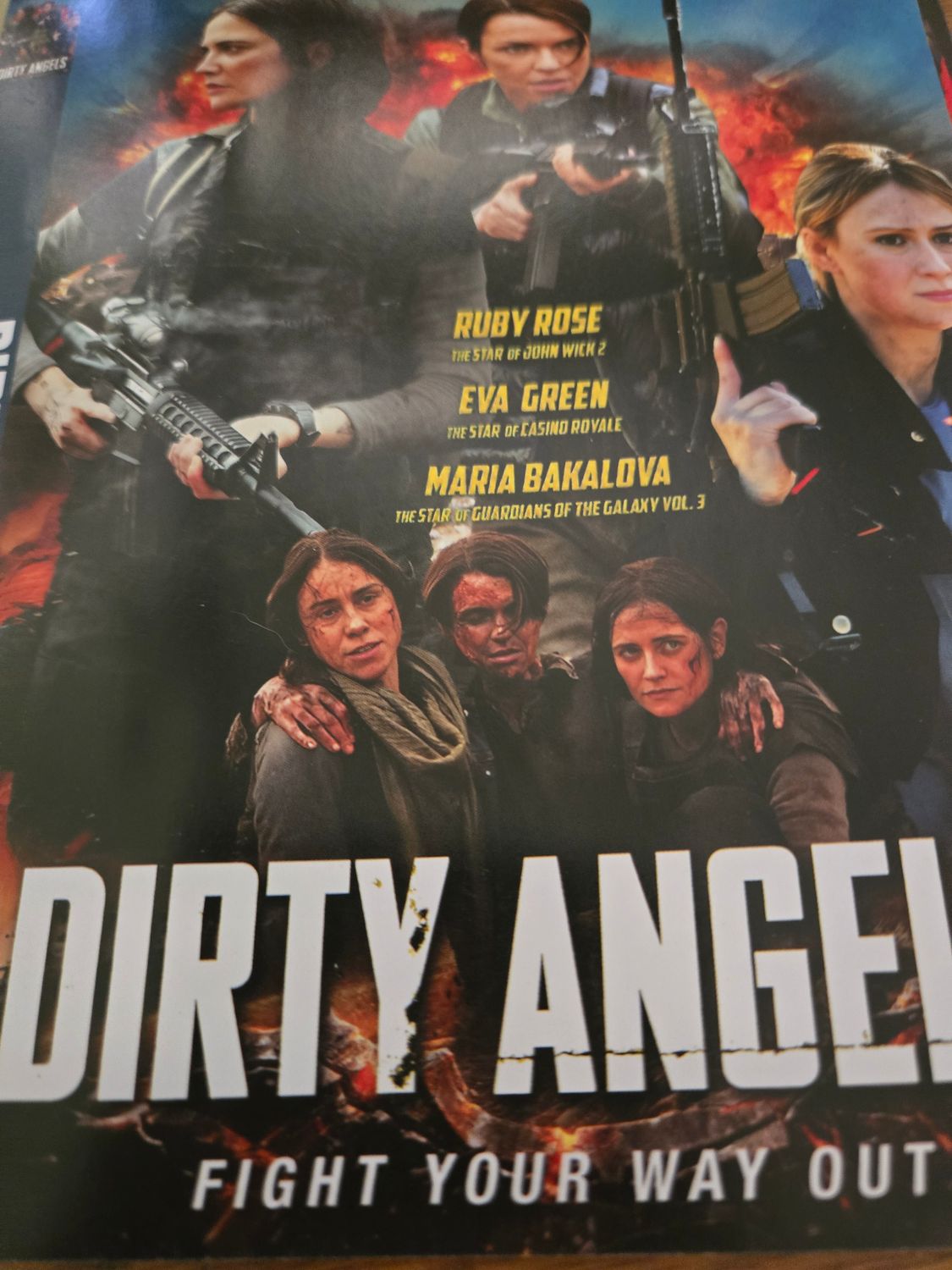 Dirty angels dvd