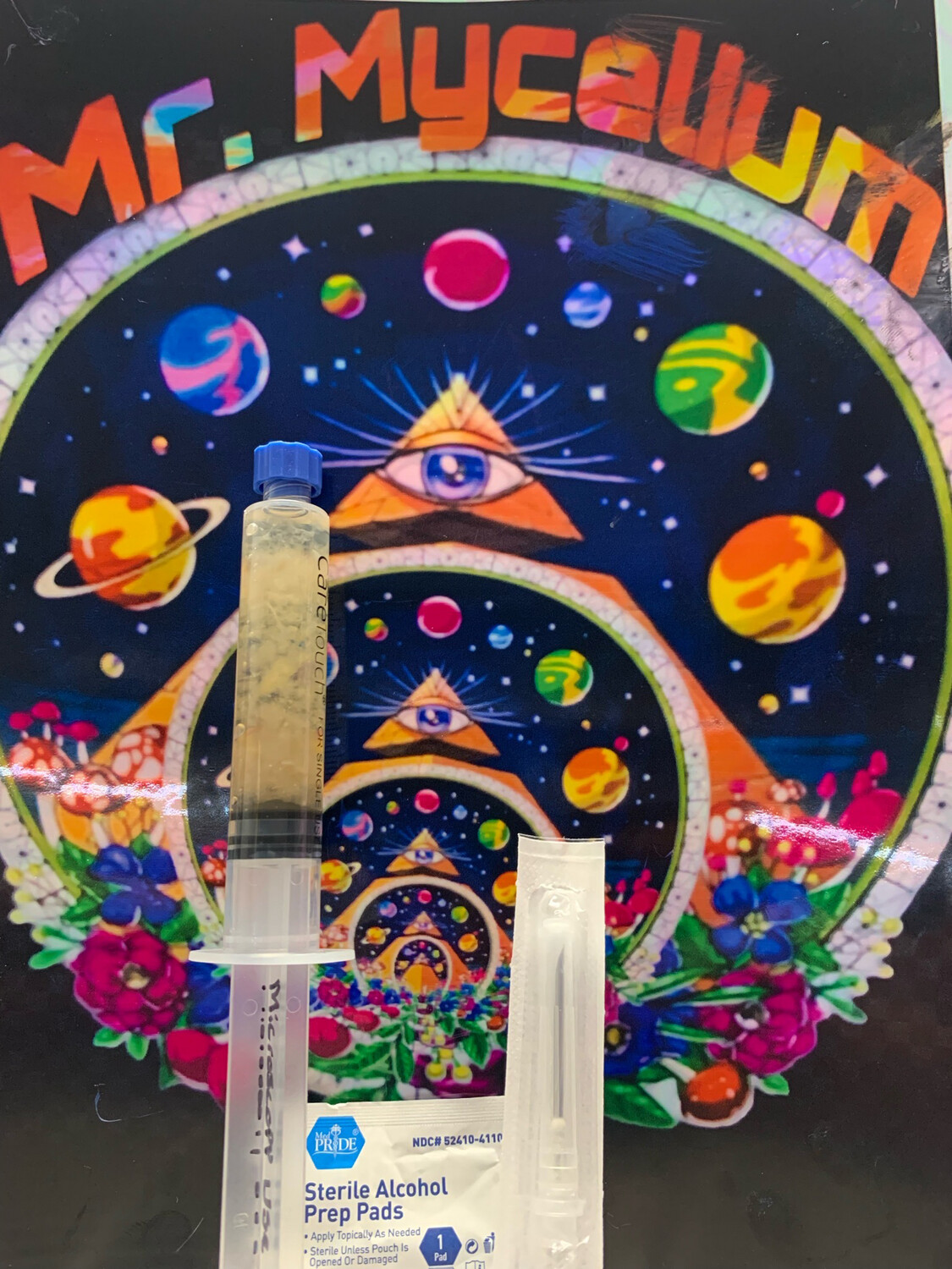 Pan. Bisporus Research Syringe