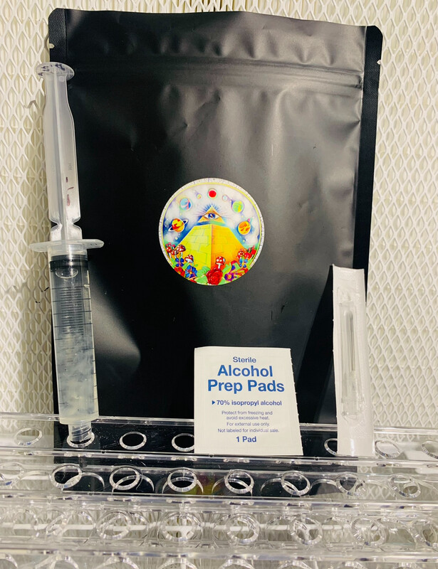 Albino Bluey Vuitton Research Syringe