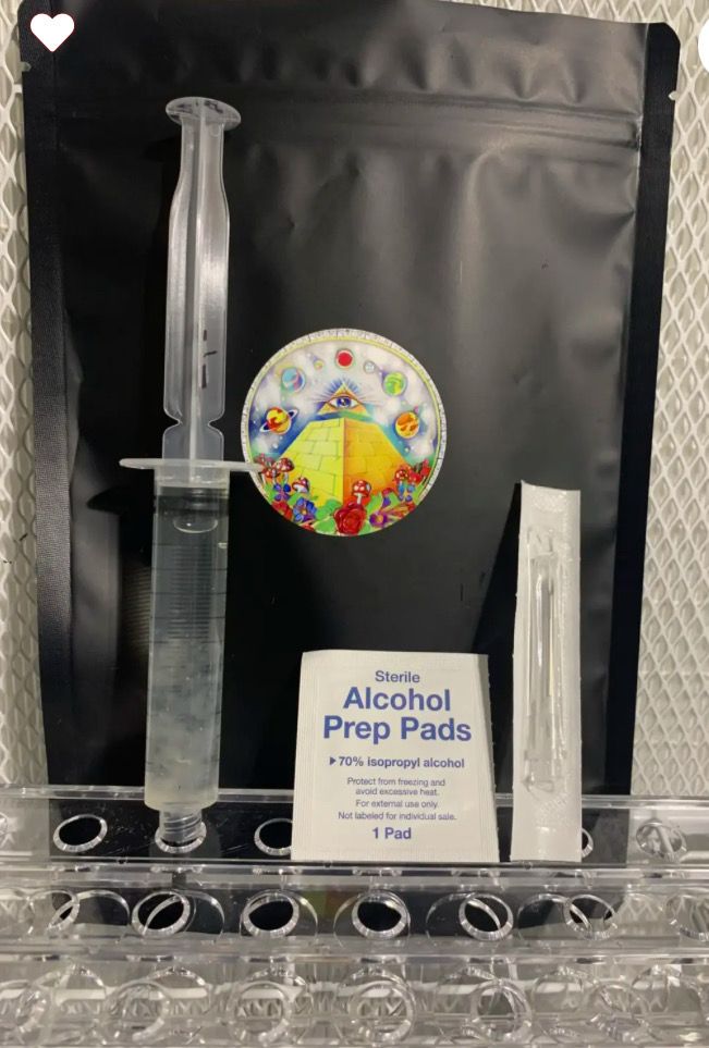 Costa Rican Arsenal Volcano Research Syringe