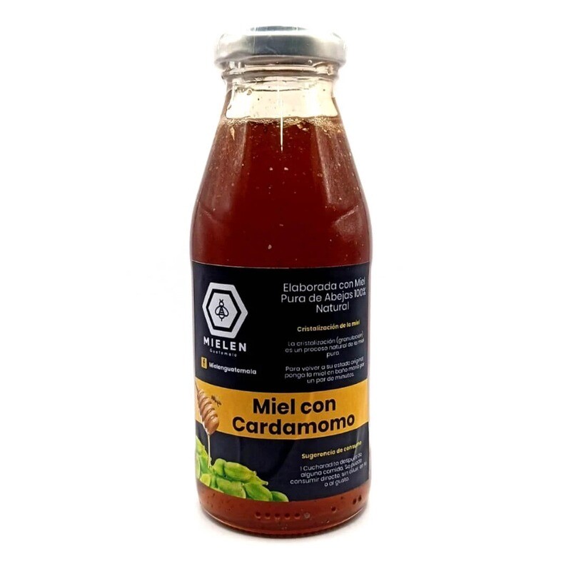 Miel de abejas con cardamomo