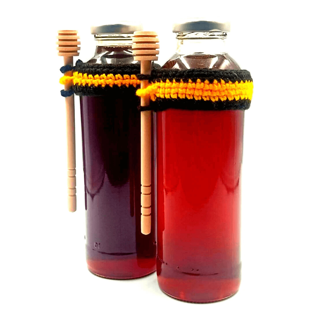 1 Botella 475 ml con decorativo