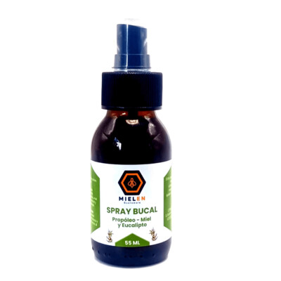 Spray bucal de propóleo, miel y eucalipto 55 ml