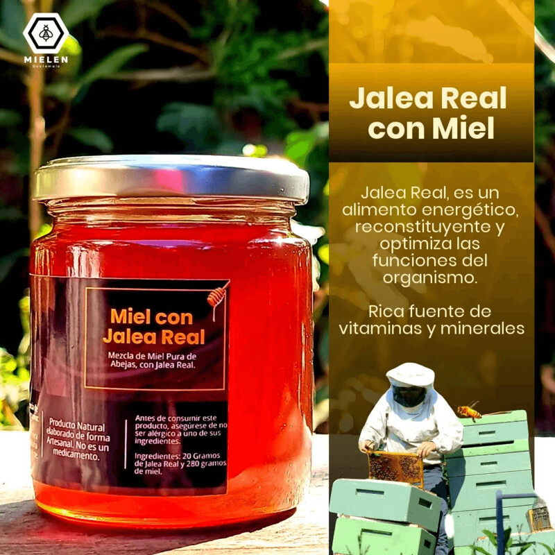 Miel de abejas con jalea real