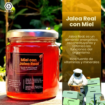 Miel de abejas con jalea real