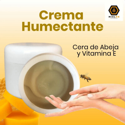 Crema Humectante de Cera de Abeja