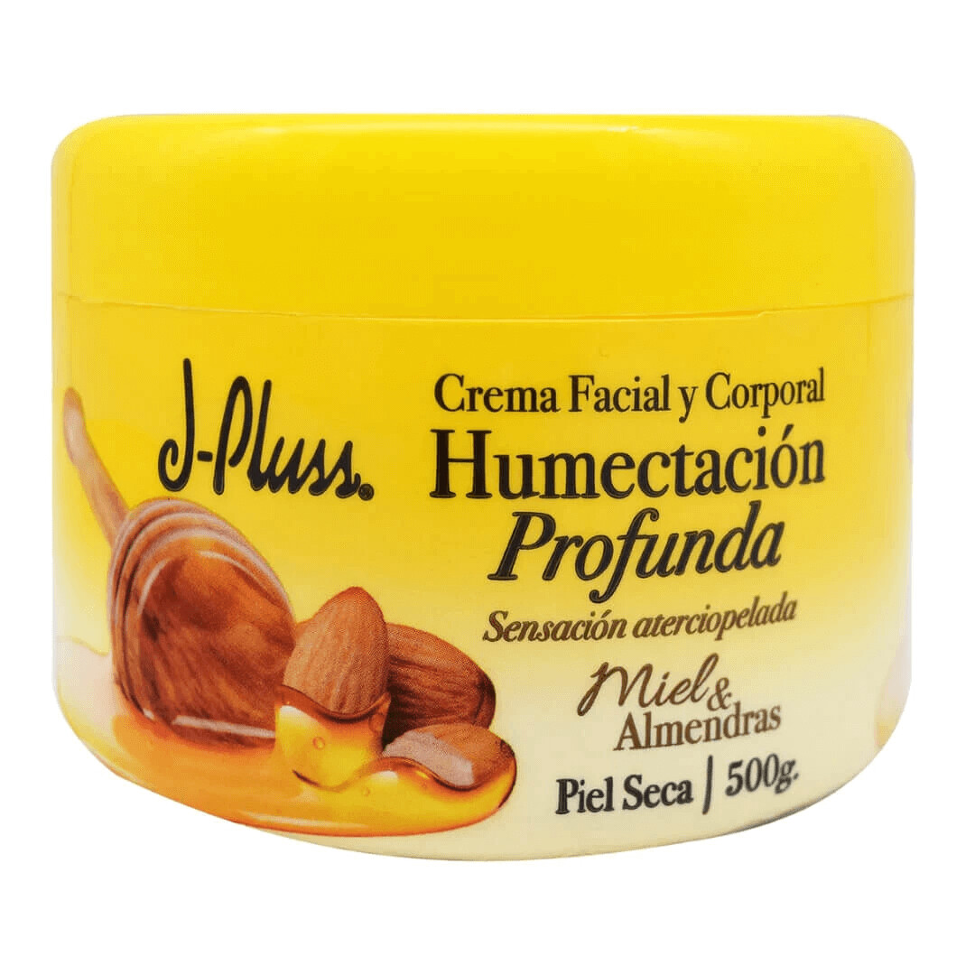 Crema miel y almendras