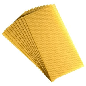 Cera de abeja laminada
