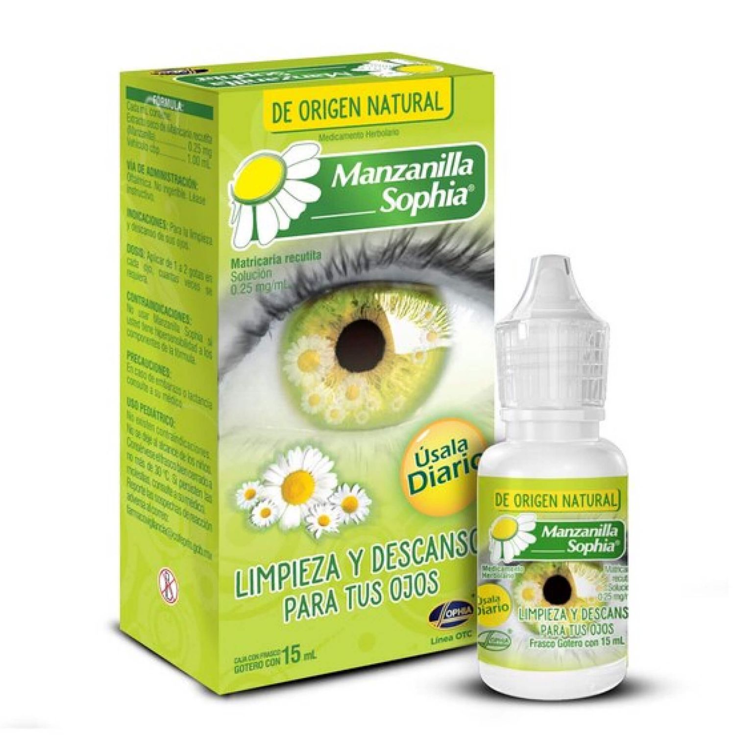 Gotas de manzanilla para ojos 15ml