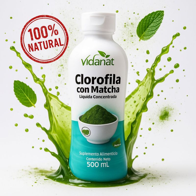 Clorofila con matcha