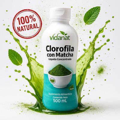 Clorofila con matcha