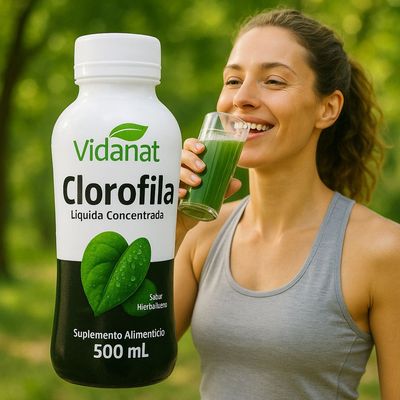 Clorofila líquida