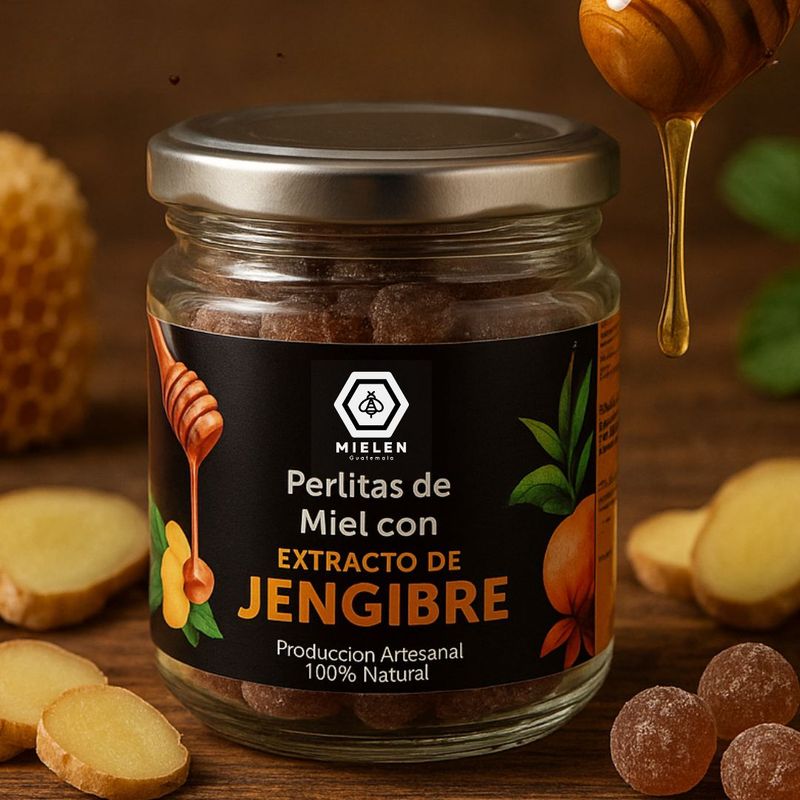 Perlitas de Miel con Jengibre