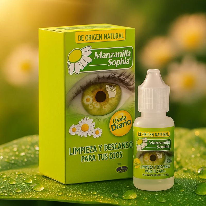 Gotas para ojos de manzanilla 15ml