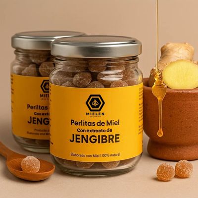 Perlitas de Miel con Jengibre