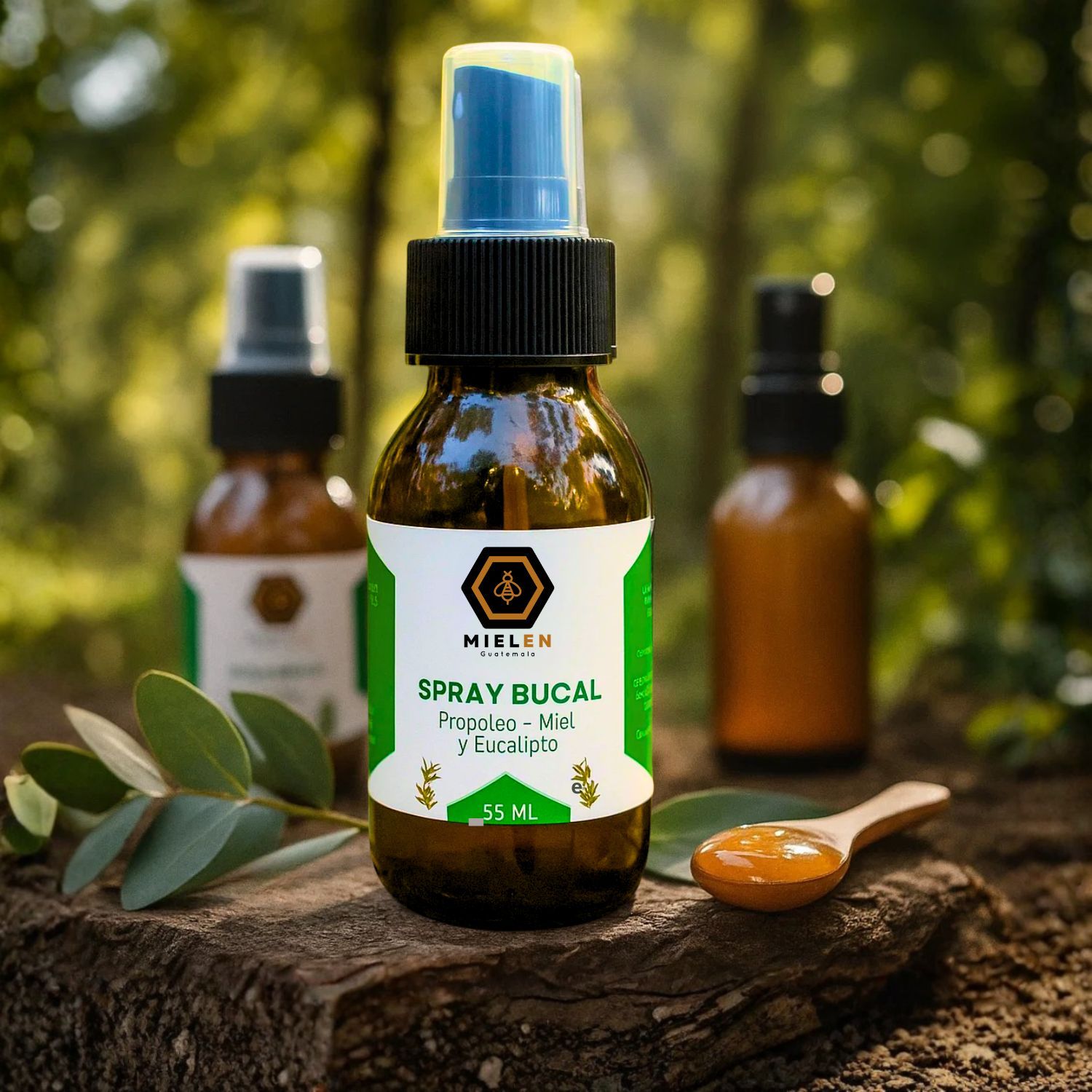 Spray bucal de propóleo, miel y eucalipto 55 ml