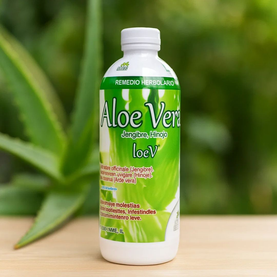 Bebida Digestiva Loev - Sábila, Jengibre e Hinojo