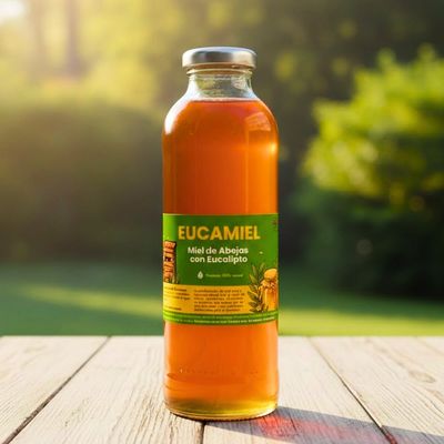 Eucamiel: Miel Pura con Extracto de Eucalipto Natural