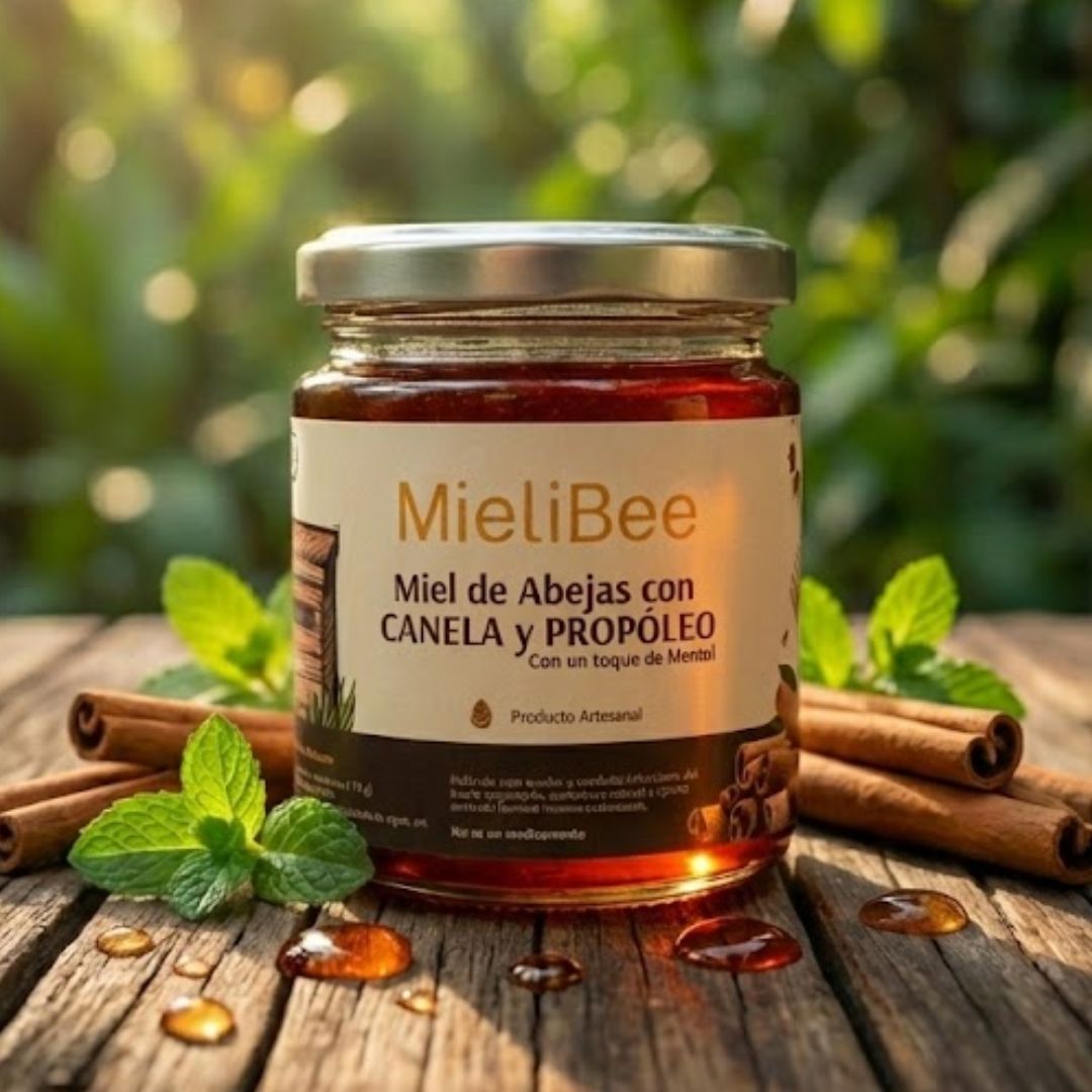 MieliBee - Fórmula Respiratoria con Canela y Eucalipto