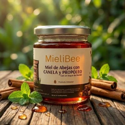 MieliBee - Fórmula Respiratoria con Canela y Eucalipto