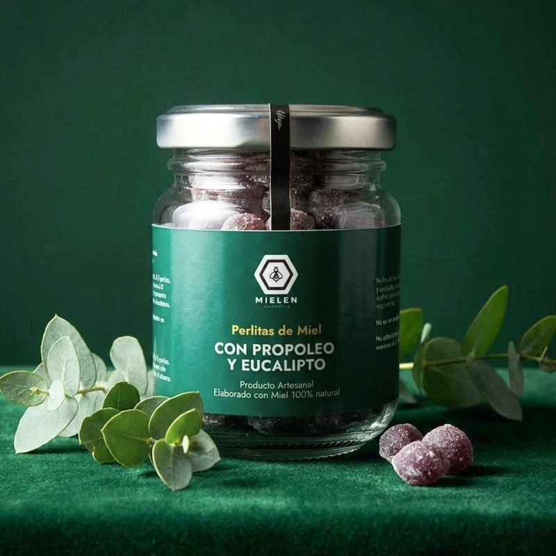 Perlitas de Miel con Propóleo y Eucalipto