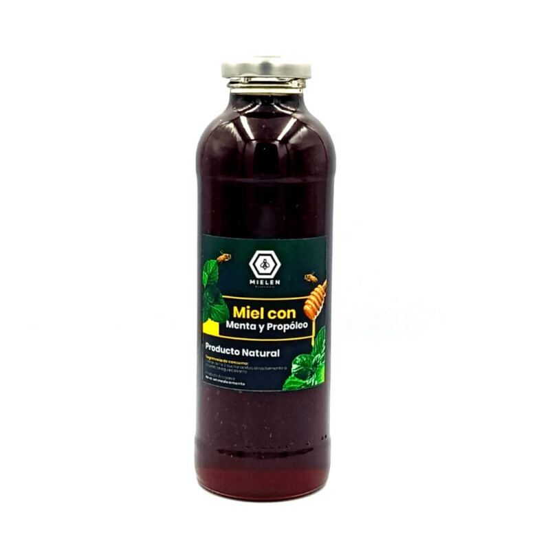 Miel con Menta y Propóleo - El Triple Beneficio Refrescante