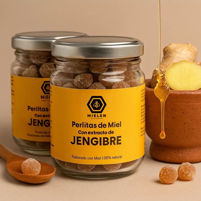 Perlitas de Miel con Jengibre - El Equilibrio Perfecto entre Sabor y Bienestar