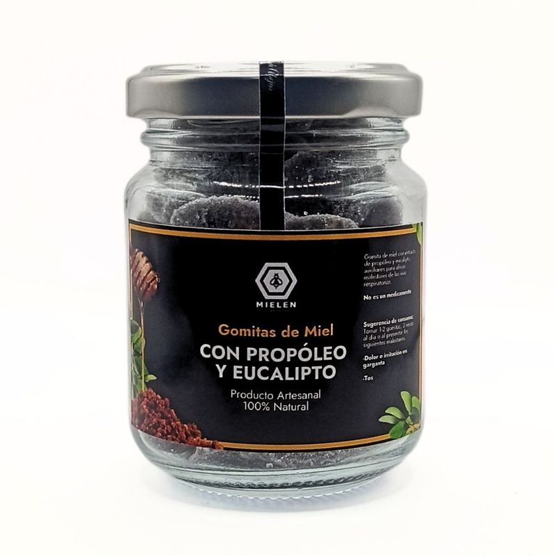 Gomitas de miel con propóleo y eucalipto