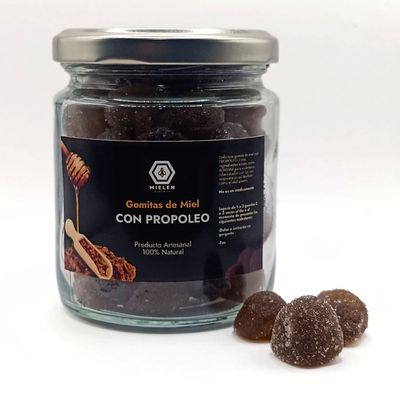 Gomitas de miel con propóleo