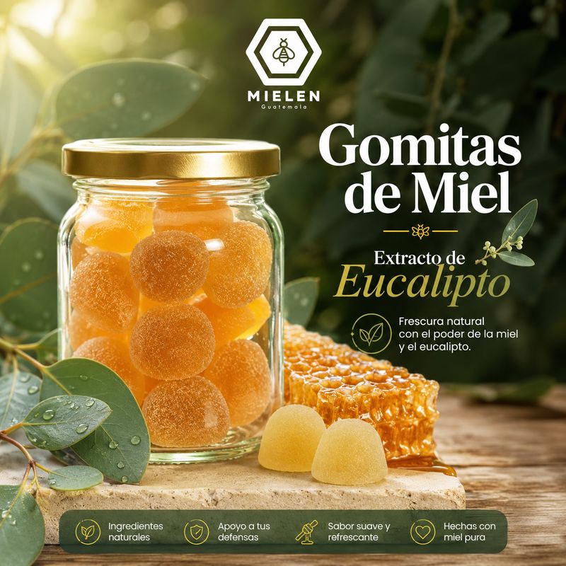 Gomitas de Miel con Eucalipto