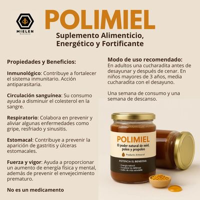 Polimiel - Miel con Polen y Propóleo