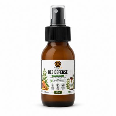 Bee Defense – Spray Bucal con Propóleo, Miel y Eucalipto
